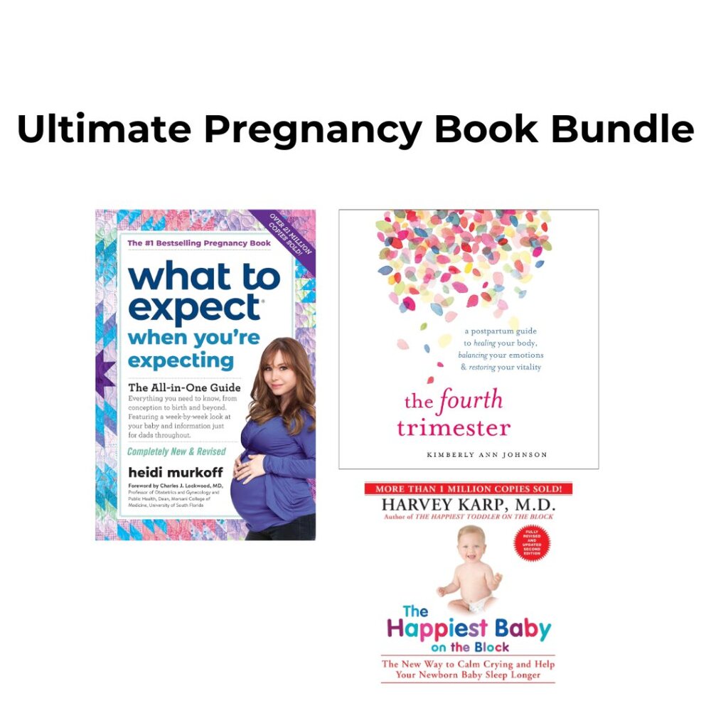 Ultimate Pregnancy Book Bundle 3 Bestsellers for New and Expecting Moms!